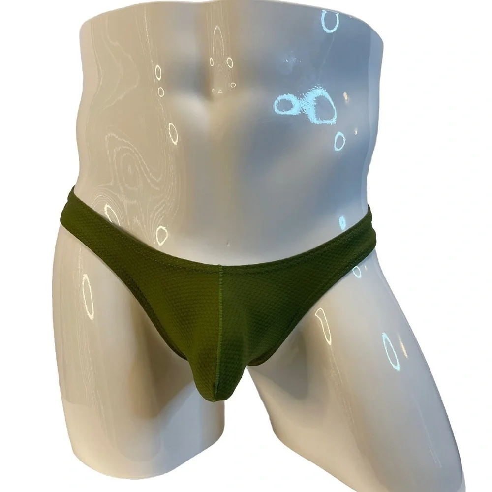 Thong G-String Green Medium Sexy Underwear Mens New in Packaging